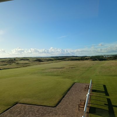 Prestwick in evening sunshine Splendid evening sunshine at Prestwick