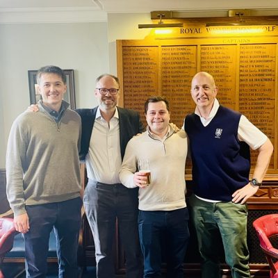 Putting Team Putting Team at Royal Wimbledon - C Grieve, D Gordon, H Gray, W White
